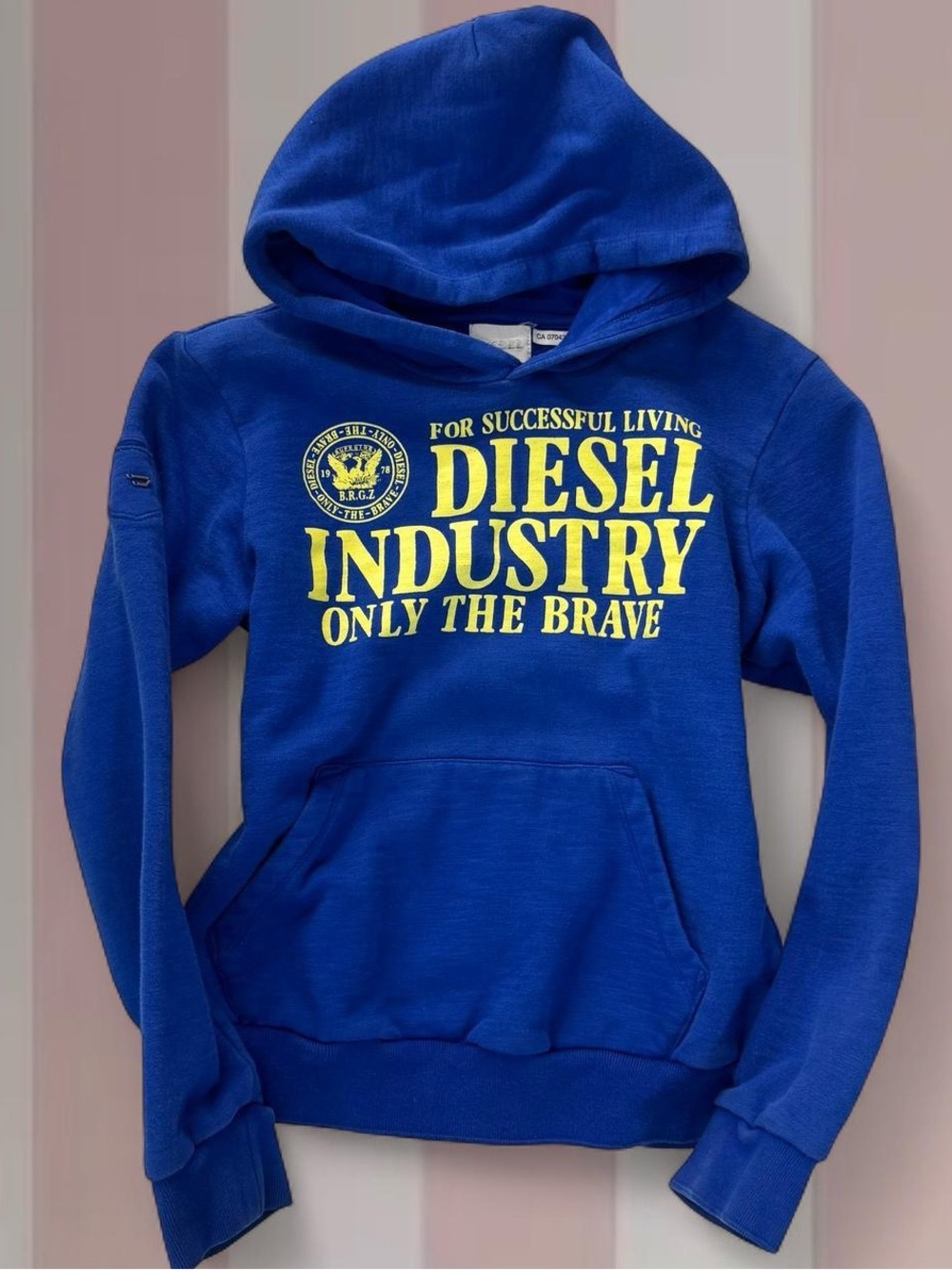 DIESEL Y2K Blue Hoodie